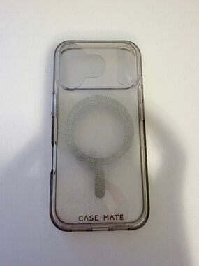 Case-Mate Clear Glitter MagSafe-Compatible Phone Case iPhone 17 Pro